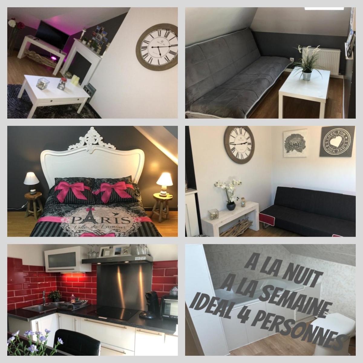 Appartement Romantique Tout Confort 4 Personnes 볼로뉴쉬르메르 외부 사진